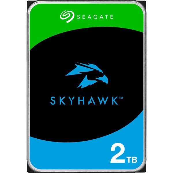 Seagate SkyHawk Rescue 2TB HDD Σκληρός Δίσκος 3.5 SATA III με 256MB Cache για Desktop / Καταγραφικό Κωδικός ST2000VX017