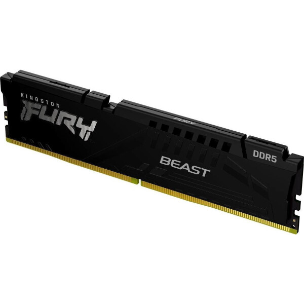 Kingston Fury Beast DDR5 με Module 1x16GB και Ταχύτητα 5600 για Desktop Κωδικός KF556C36BBE-16
