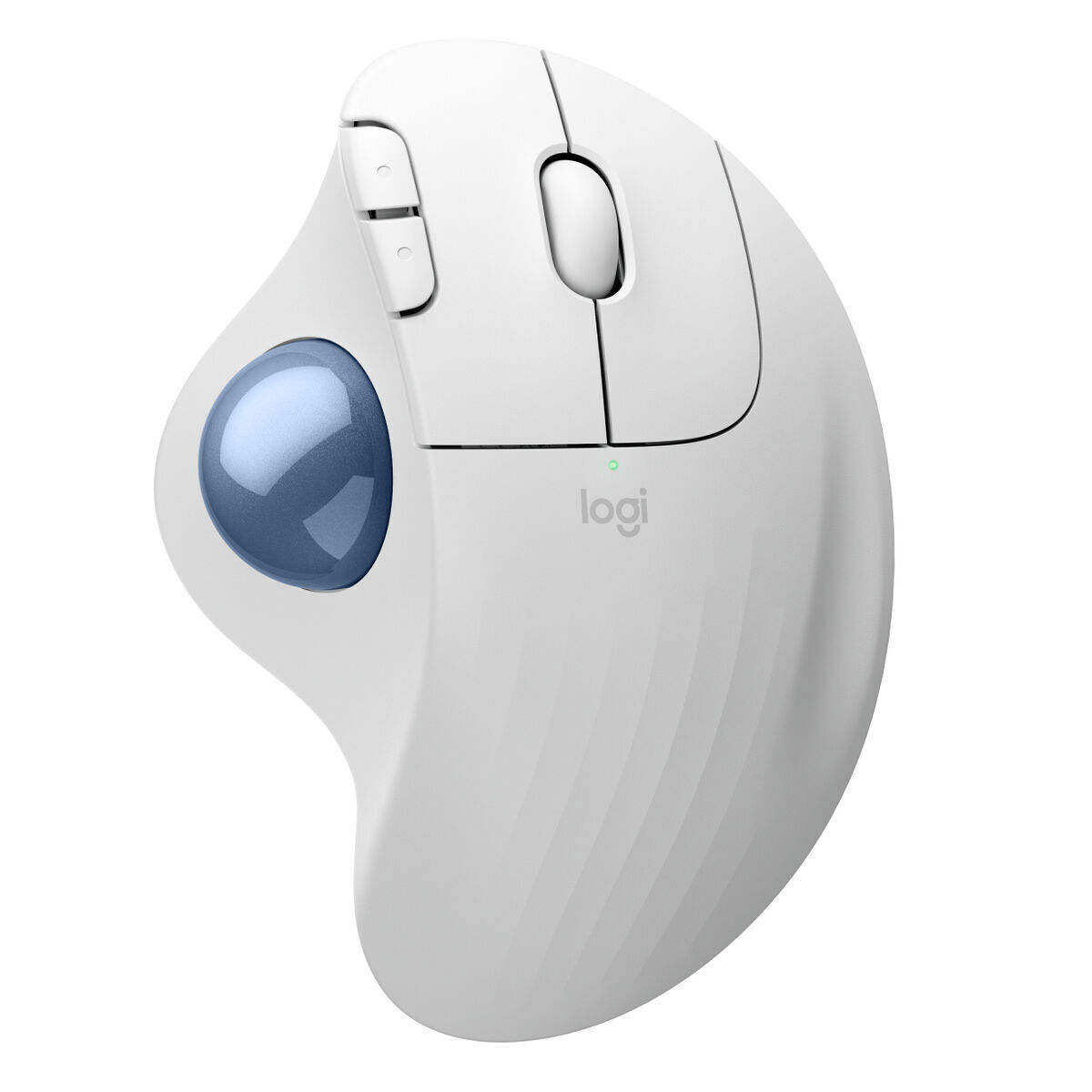 Logitech Ergo M575S Ασύρματο Bluetooth Ποντίκι με Trackball Λευκό