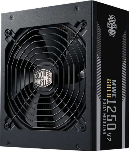 CoolerMaster MWE Gold 1250 - V2 ATX 3.0 1250W Μαύρο Τροφοδοτικό Υπολογιστή Full Modular 80 Plus Gold
