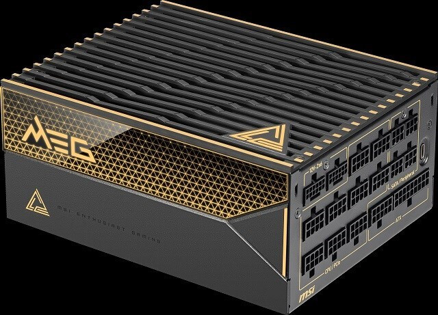 MSI MEG Ai1600T 1600W Μαύρο Τροφοδοτικό Υπολογιστή Full Modular 80 Plus Platinum