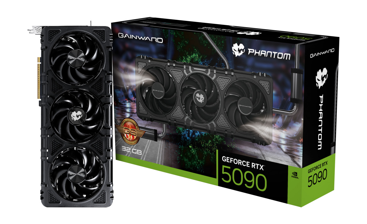 Gainward GeForce RTX 5090 32GB GDDR7 Phantom GS Κάρτα Γραφικών Κωδικός NE75090S19R5-GB2020P