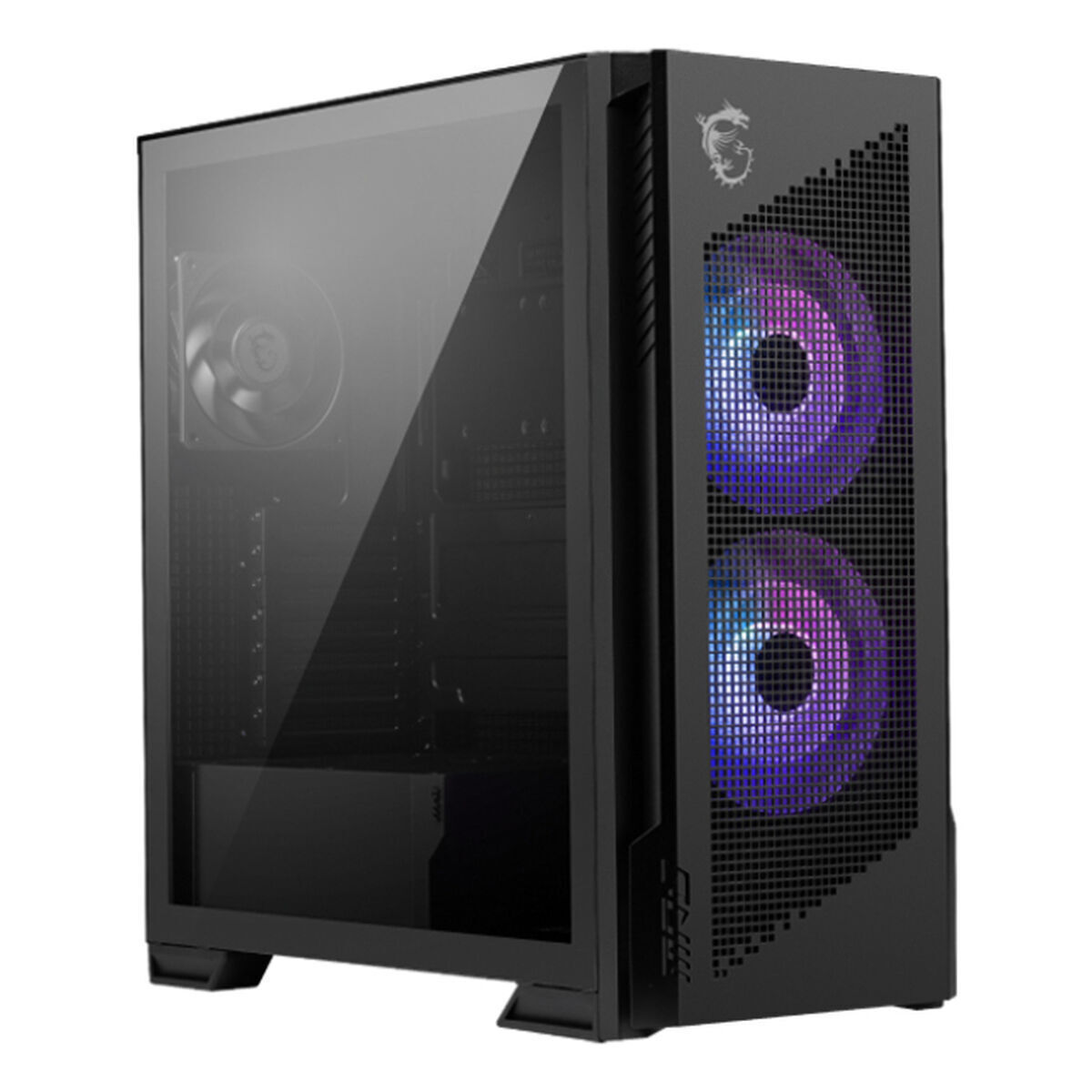 MSI MPG VELOX 300R AIRFLOW PZ Midi Tower Κουτί Υπολογιστή με ARGB Φωτισμό Μαύρο
