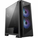 MSI MPG VELOX 300R AIRFLOW PZ Midi Tower Κουτί Υπολογιστή με ARGB Φωτισμό Μαύρο