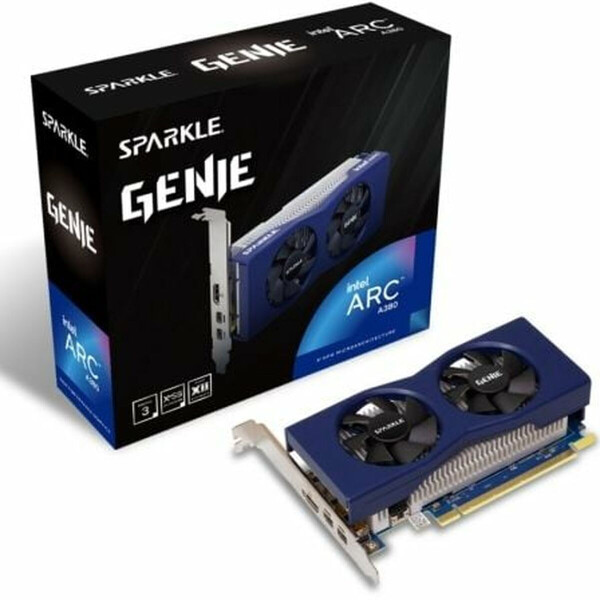 Sparkle ARC A380 6GB GDDR6 GENIE Κάρτα Γραφικών Κωδικός 1A1-S00401700G