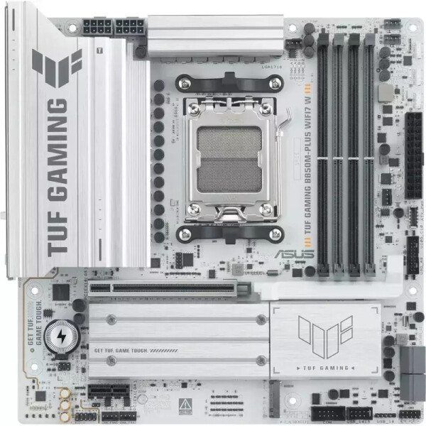 Asus TUF GAMING B850-PLUS WIFI7 W Motherboard ATX με AMD AM5 Socket 90MB1MD0-M0EAY0