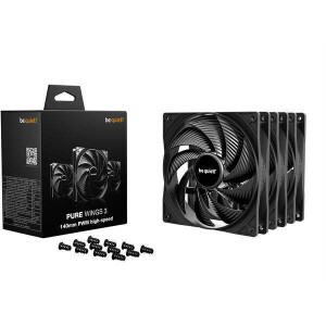 Be Quiet Pure Wings 3 HS Case Fan 140mm 3τμχ
