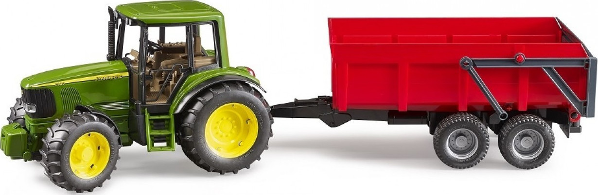 Bruder Τρακτέρ John Deere 6920 with Tipping Trailer για 3 Ετών