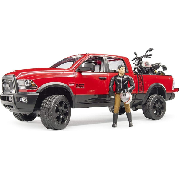 Bruder Αυτοκινητάκι Ram 2500 Power Wagon Including Ducati Desert Sled για 3 Ετών