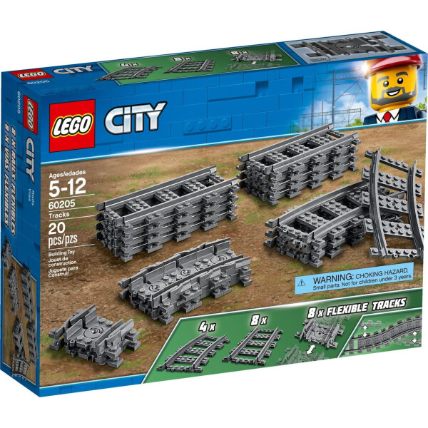 Lego City Train Tracks για 5 - 12 Ετών Κωδικός 60205