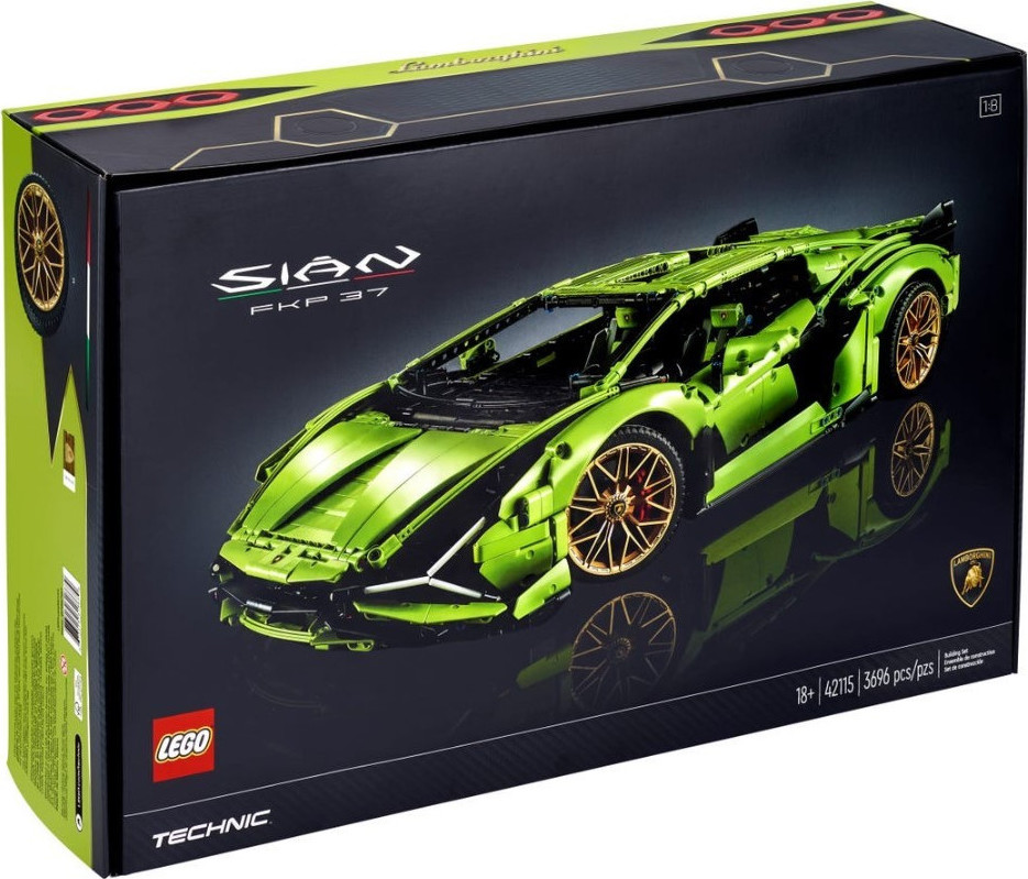 Lego Technic Lamborghini Sian FKP 37 για 18 Ετών Κωδικός 42115