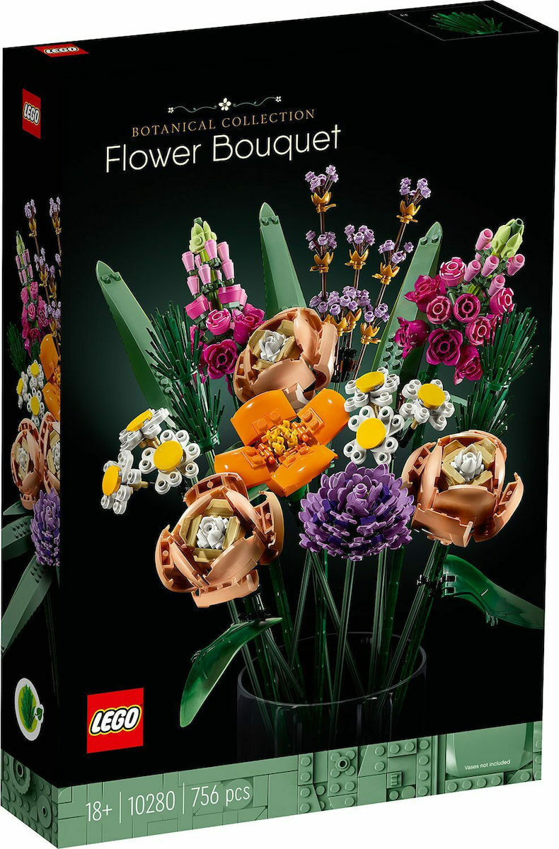 Lego Botanical Collection Flower Bouquet Artificial Flowers για 18 Ετών 756τμχ Κωδικός 10280