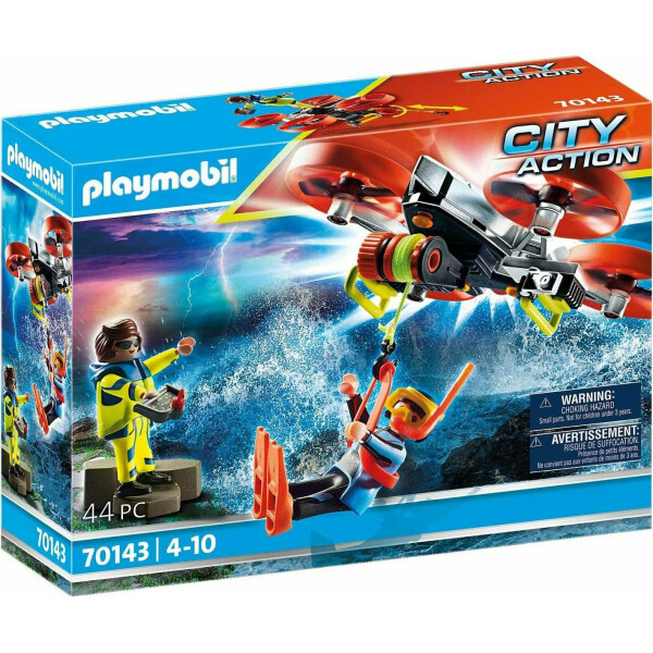 Playmobil City Action Diver Rescue With Rescue Drone για 4-10 ετών
