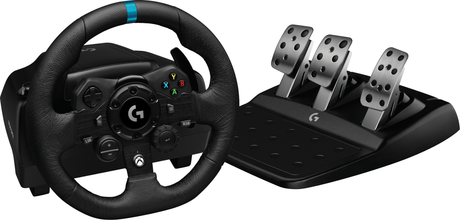 Logitech G923 Trueforce Xbox Τιμονιέρα με Πετάλια για PC / Xbox Series X/S / XBOX One με 900 Περιστροφής