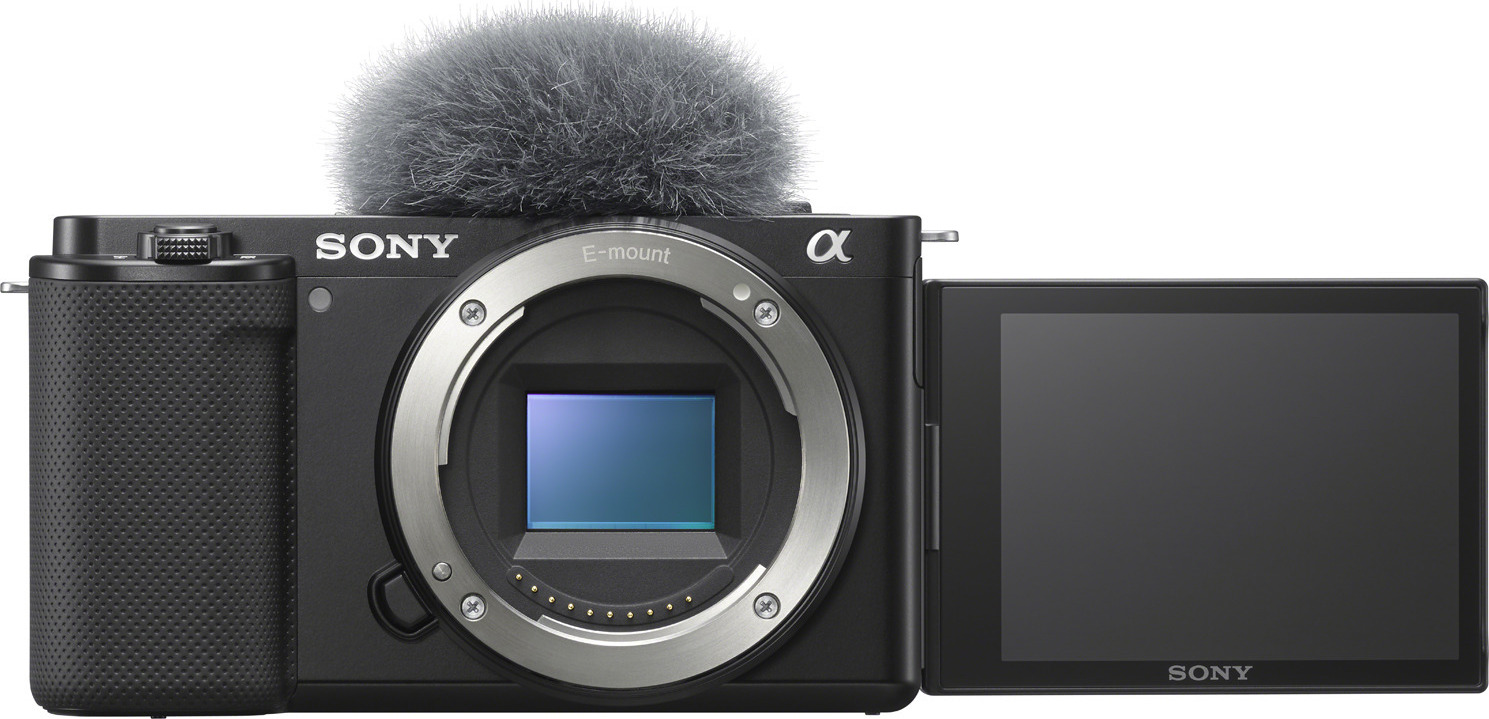 Sony ZV-E10 Mirrorless Φωτογραφική Μηχανή Body Μαύρη