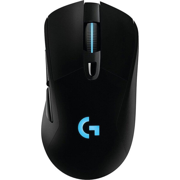 Logitech G703 Lightspeed Hero Ασύρματο RGB Gaming Ποντίκι 16000 DPI Μαύρο