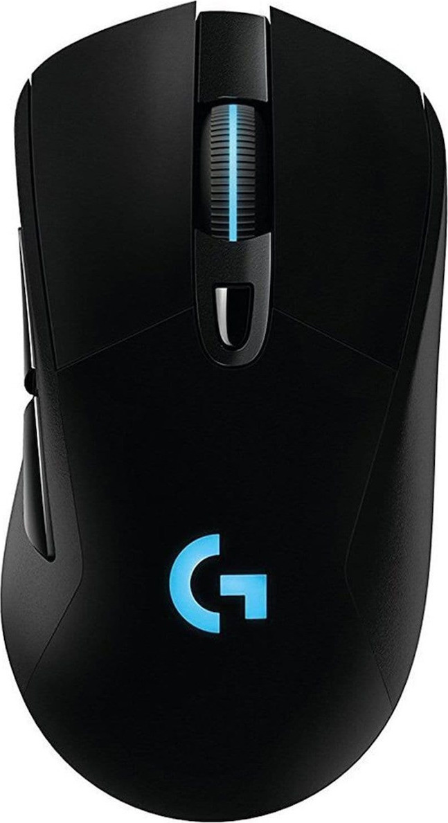 Logitech G703 Lightspeed Hero Ασύρματο RGB Gaming Ποντίκι 16000 DPI Μαύρο