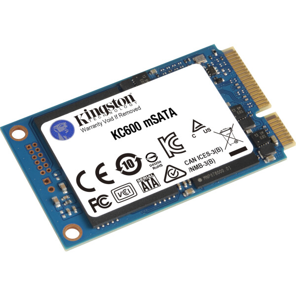 Kingston KC600 SSD 256GB mSATA SATA III Κωδικός SKC600MS/256G