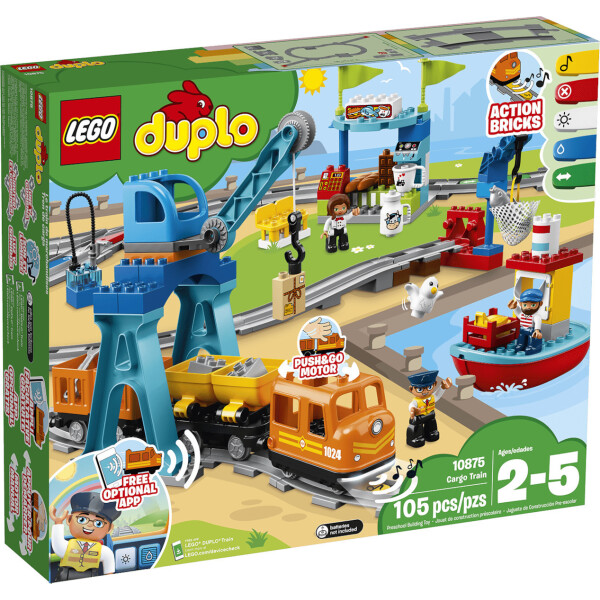 Lego Duplo Cargo Train για 2 - 5 Ετών Κωδικός 10875