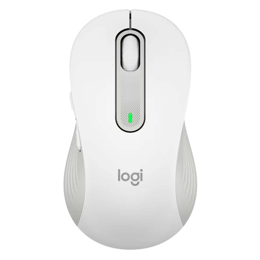 Logitech Signature M650 L Ασύρματο Bluetooth Ποντίκι Off-White