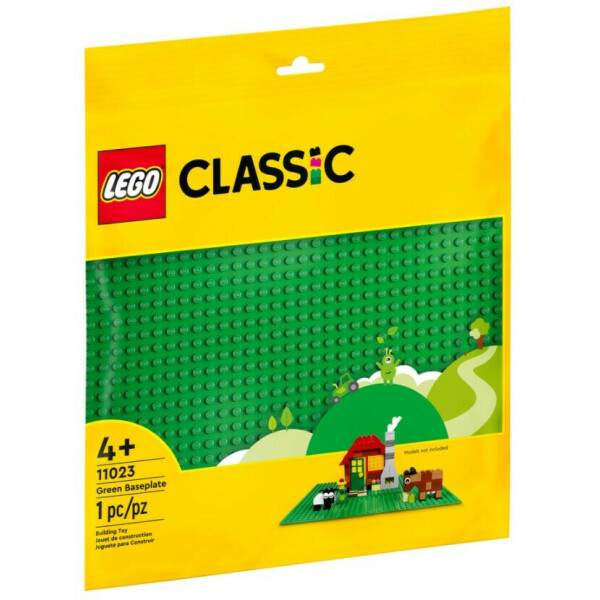Lego Classic Green Baseplate για 4 Ετών Κωδικός 11023