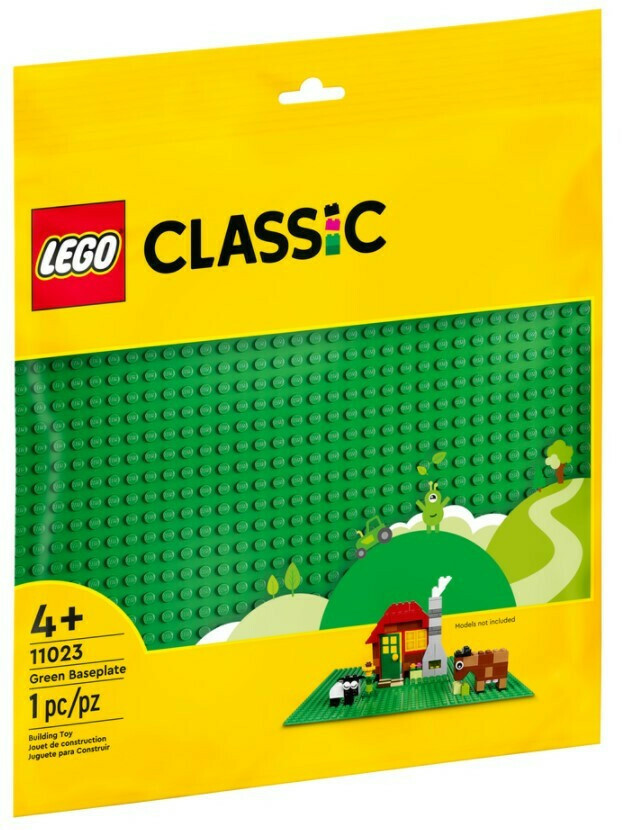 Lego Classic Green Baseplate για 4 Ετών Κωδικός 11023