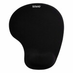 Savio MP-01B Mouse Pad 230mm με Στήριγμα καρπού Μαύρο