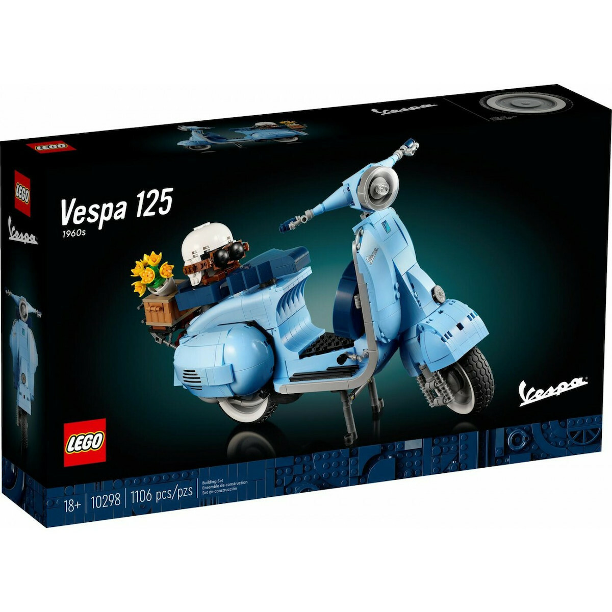 Lego Icons Icons Vespa 125 για 18 Ετών Κωδικός 10298