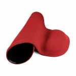 Savio MP-01BL Mouse Pad 230mm με Στήριγμα καρπού Κόκκινο