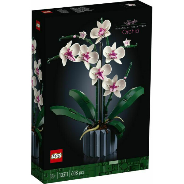 Lego Botanical Collection Orchid για 18 Ετών 608τμχ Κωδικός 10311