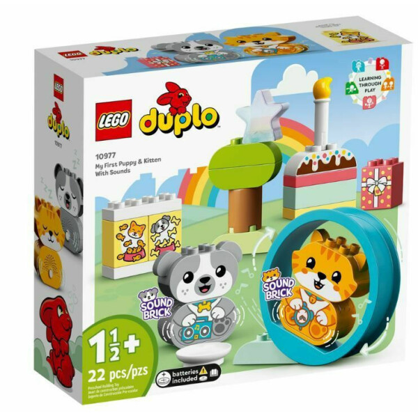 Lego Duplo My First Puppy And Kitten With Sounds για 1.5 Ετών Κωδικός 10977