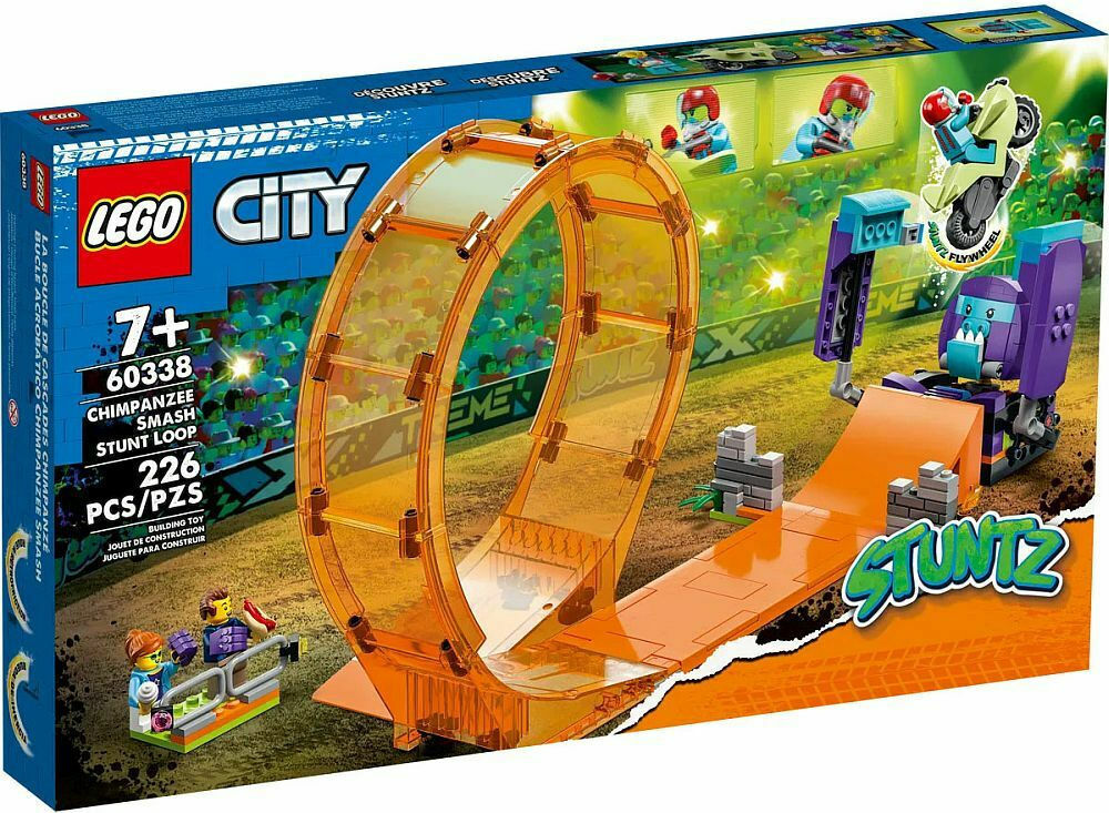 Lego City Smashing Chimpanzee Stunt Loop για 7 Ετών Κωδικός 60338