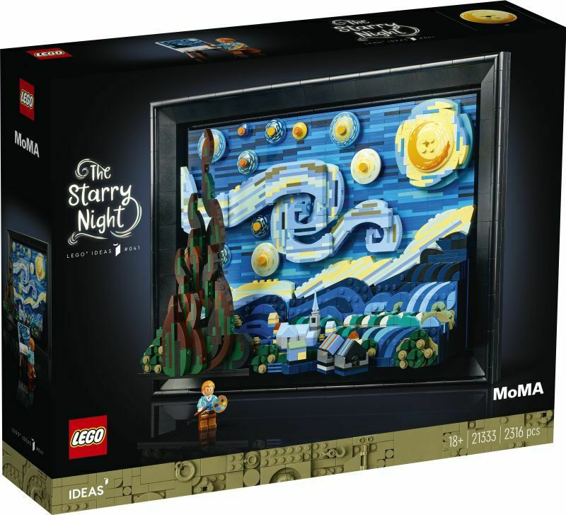 Lego Ideas Vincent Van Gogh The Starry Night για 18 Ετών Κωδικός 21333