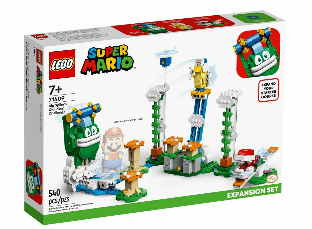 Lego Super Mario Big Spikes Cloudtop Challenge για 7 Ετών Κωδικός 71409