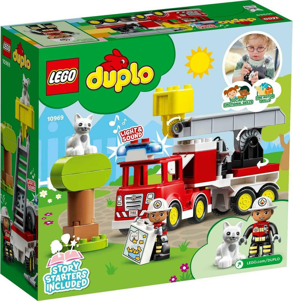 Lego Duplo Fire Truck για 2 Ετών Κωδικός 10969