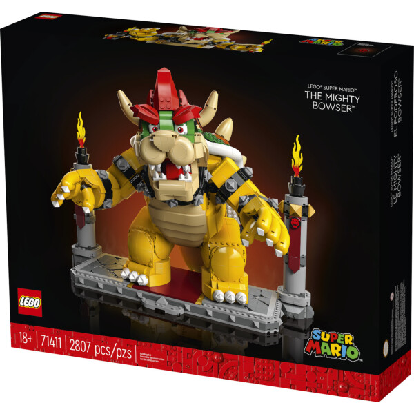 Lego Super Mario The Mighty Bowser για 18 Ετών Κωδικός 71411