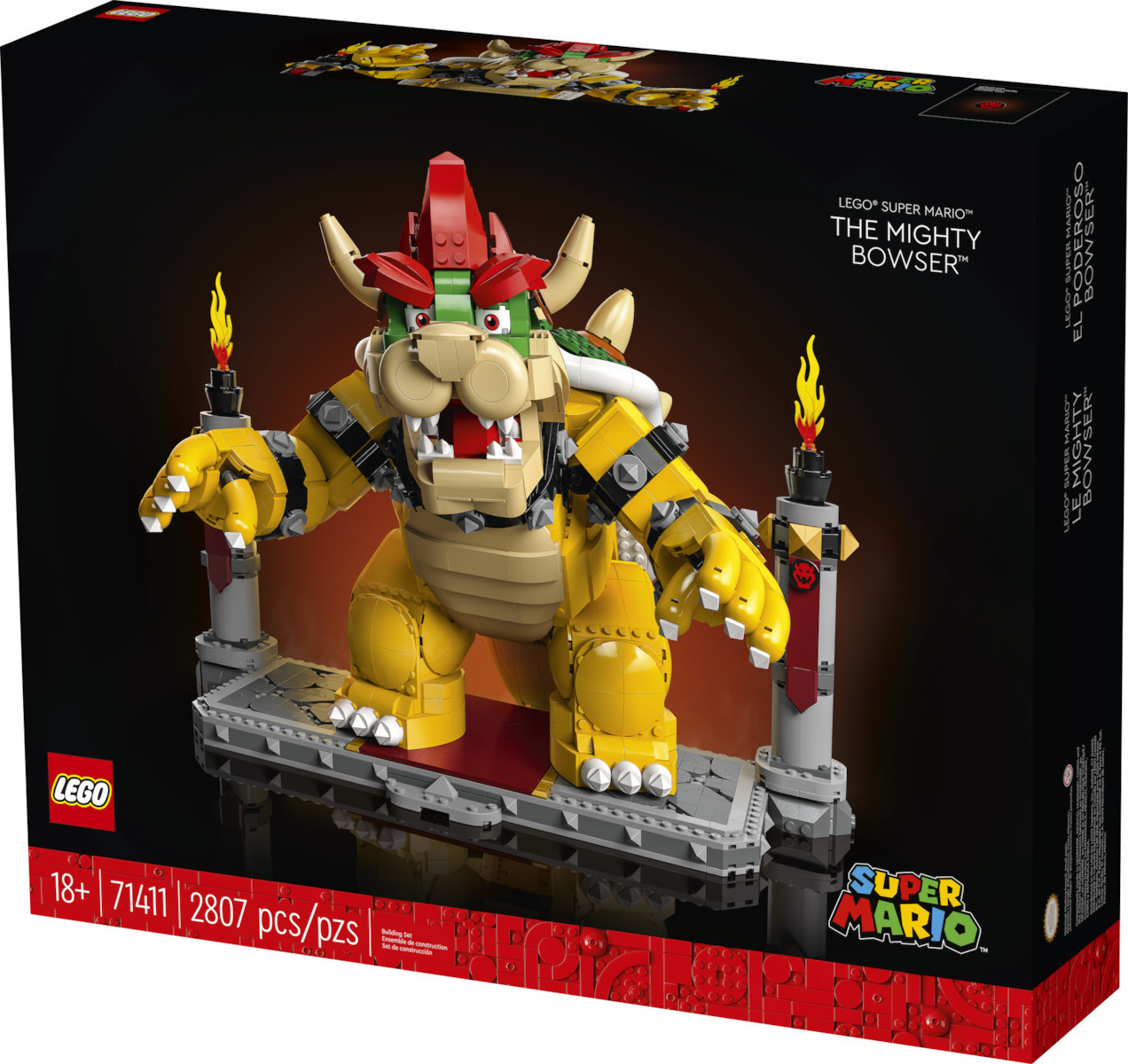 Lego Super Mario The Mighty Bowser για 18 Ετών Κωδικός 71411