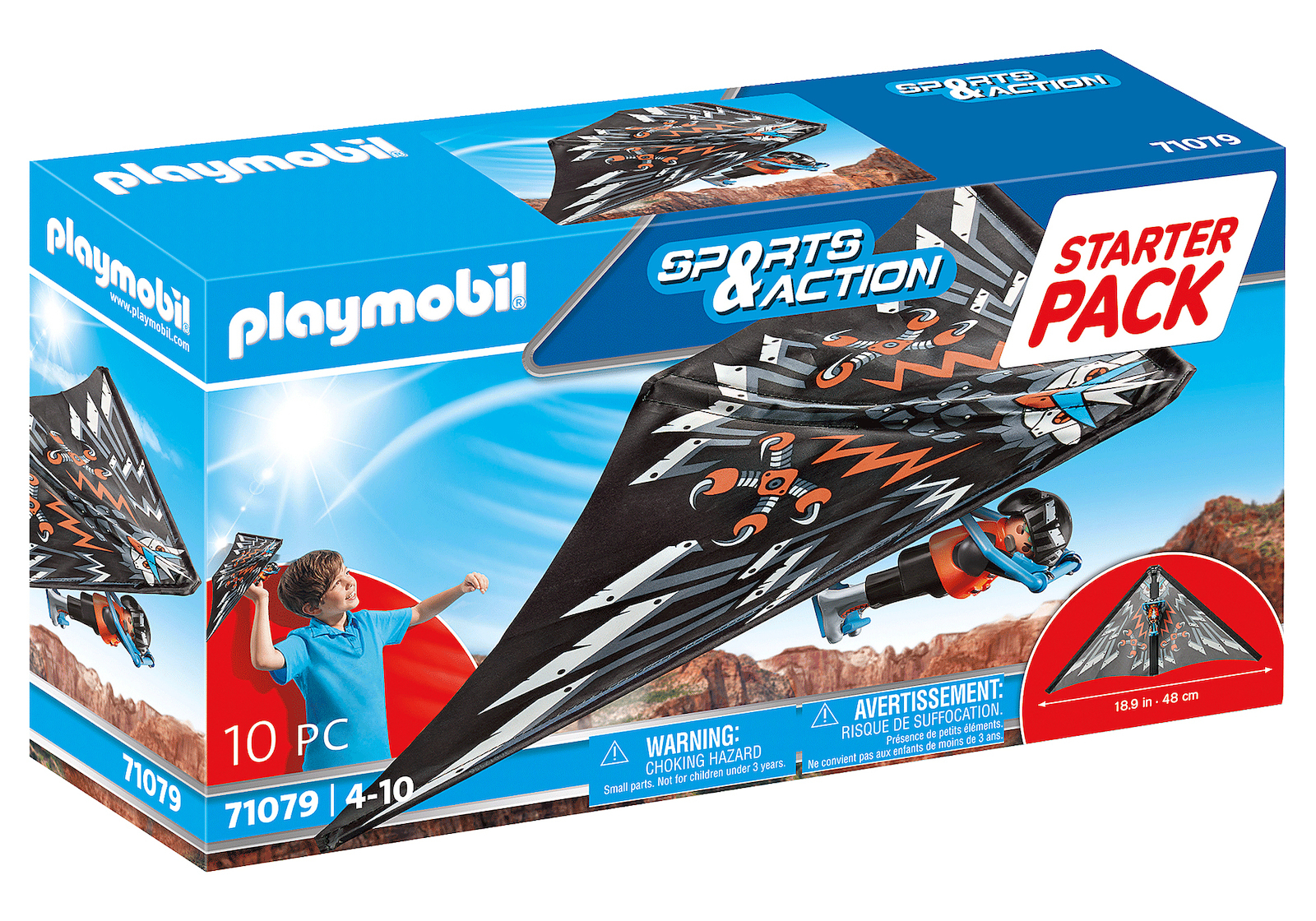 Playmobil Sports Action Hang Glider για 4-10 ετών