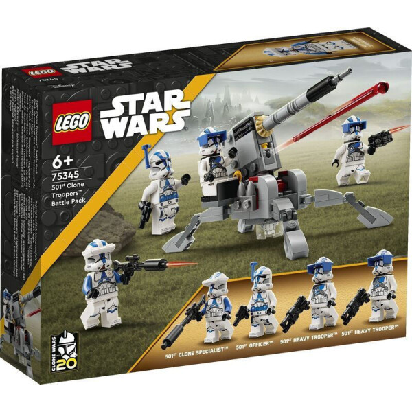 Lego Star Wars 501st Clone Troopers για 6 Ετών Κωδικός 75345