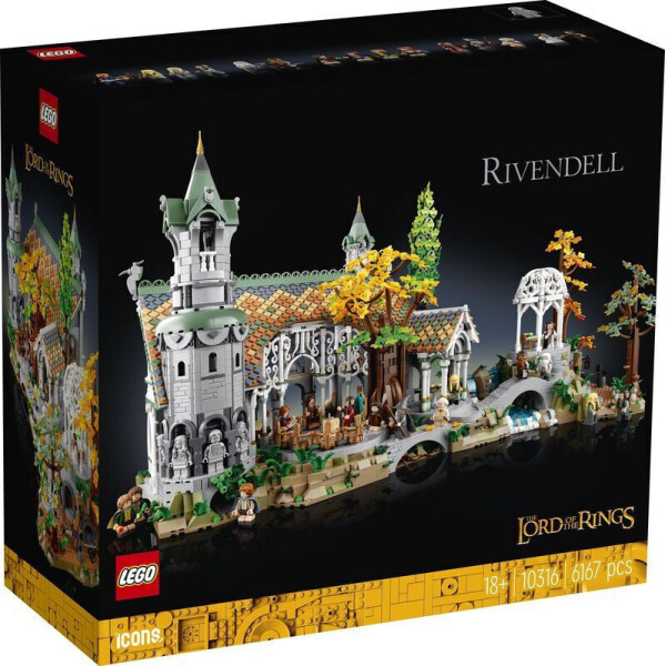Lego Icons Rivendell για 18 Ετών 6167τμχ Κωδικός 10316
