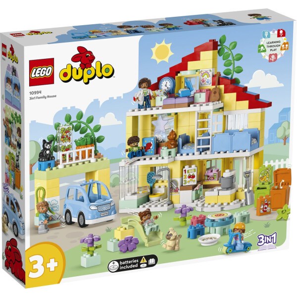 Lego Duplo 3 in 1 Family House για 3 Ετών Κωδικός 10994