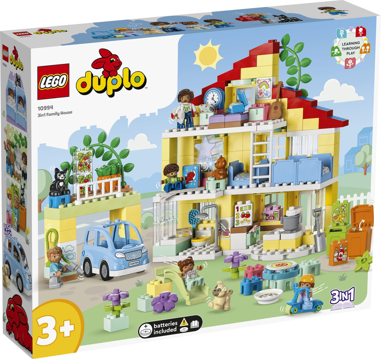 Lego Duplo 3 in 1 Family House για 3 Ετών Κωδικός 10994