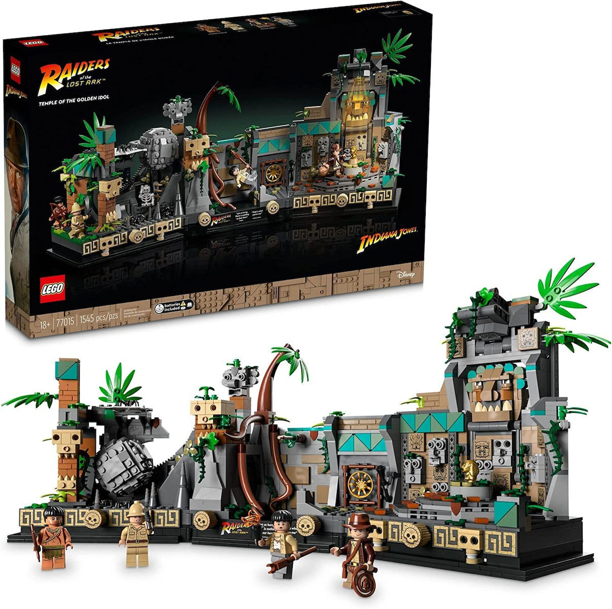 Lego Indiana Jones Temple of The Golden Idol για 18 Ετών Κωδικός 77015