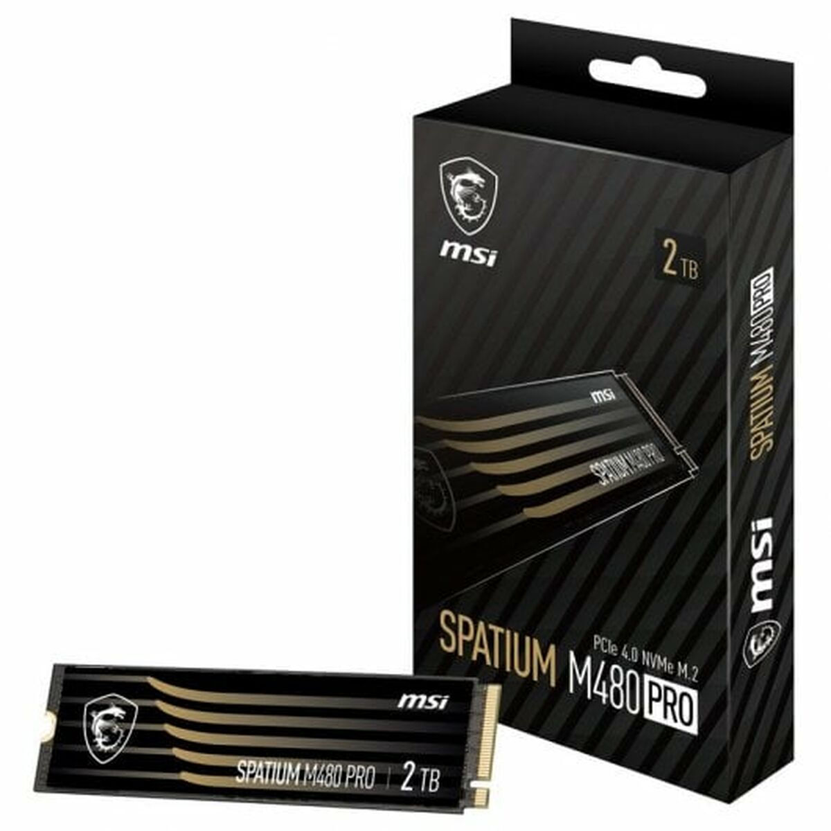 MSI Spatium M480 Pro SSD 2TB M.2 NVMe PCI Express 4.0 Κωδικός S78-440Q600-P83