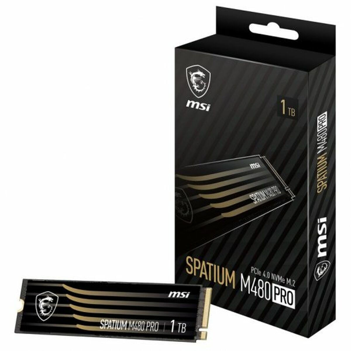 MSI Spatium M480 Pro SSD 1TB M.2 NVMe PCI Express 4.0 Κωδικός S78-440L1G0-P83