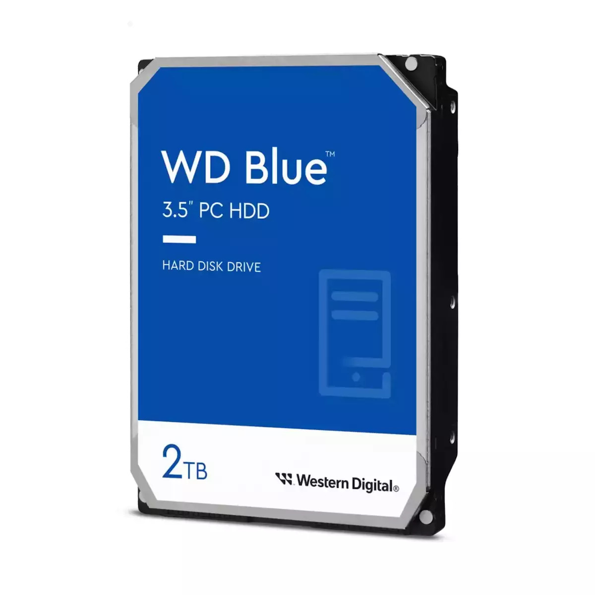 Western Digital Blue CMR 2TB HDD Σκληρός Δίσκος 3.5 SATA III 5400rpm με 64MB Cache για Καταγραφικό Κωδικός WD20EARZ