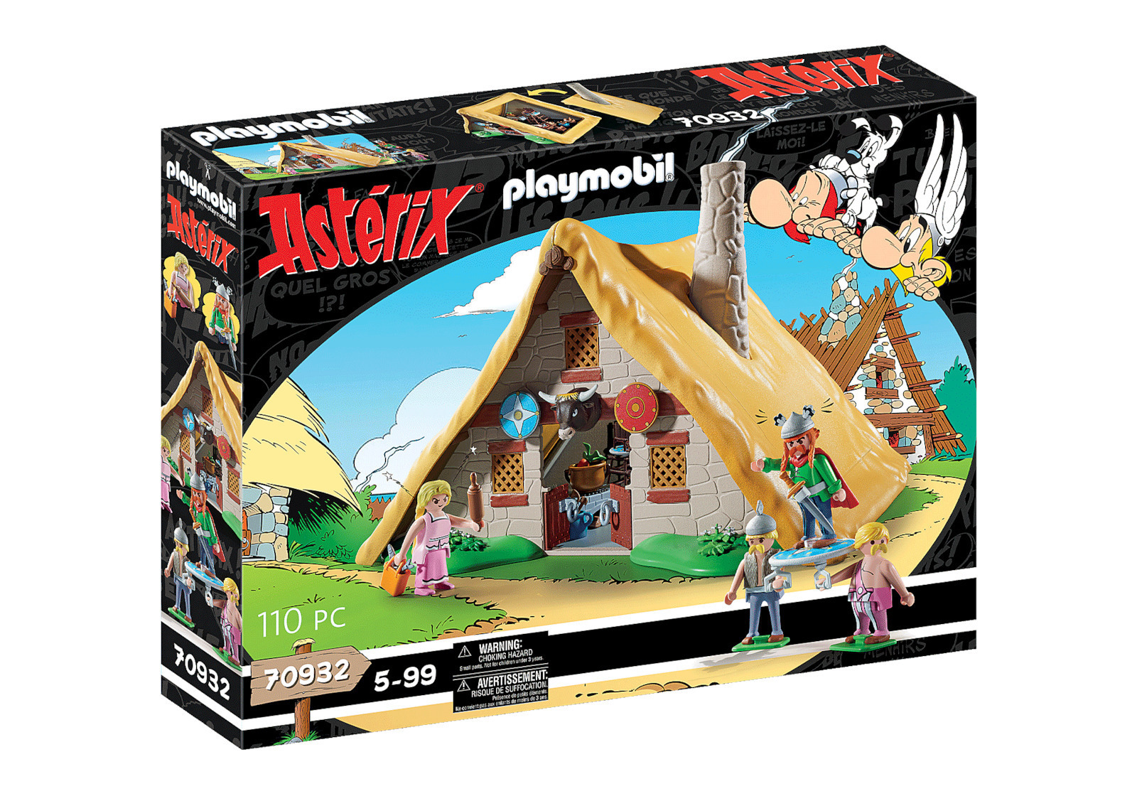 Playmobil Asterix Καλύβα του Αρχηγού Μαζεστίξ για 5-99 ετών