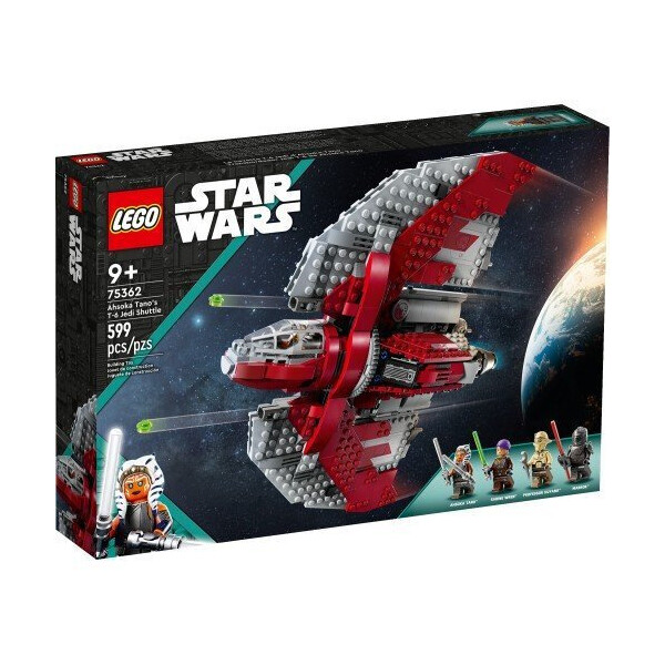 Lego Disney Ahsoka Tanos T-6 Jedi Shuttle για 9 Ετών Κωδικός 75362
