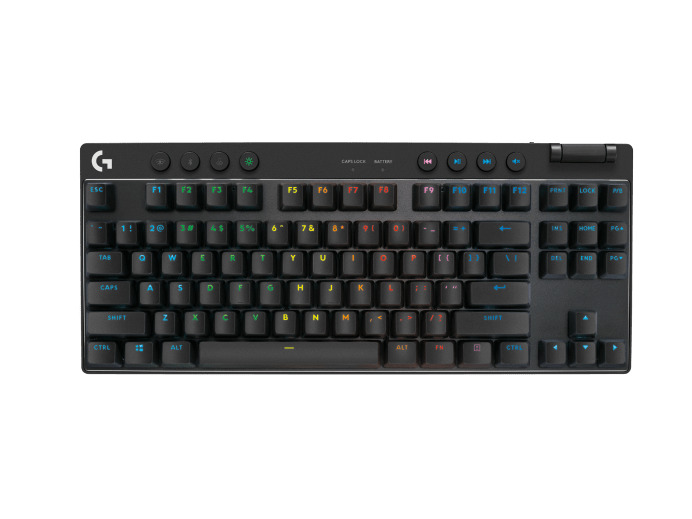 Logitech Pro X TKL Ασύρματο Gaming Μηχανικό Πληκτρολόγιο Tenkeyless με RGB φωτισμό Αγγλικό US