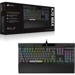 Corsair K70 Max RGB Magnetic Ηall Effect Gaming Πληκτρολόγιο με RGB φωτισμό Αγγλικό US